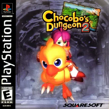 Carátula de Chocobo's Dungeon 2 para PlayStation (versión USA)