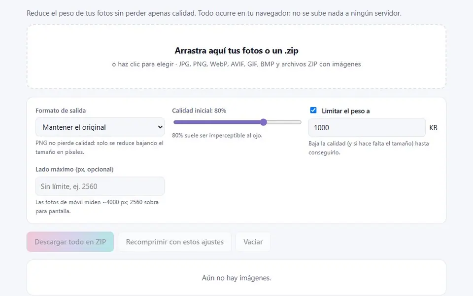 Compresor de imágenes