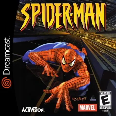 Carátula de Spider-Man para Dreamcast (versión USA)