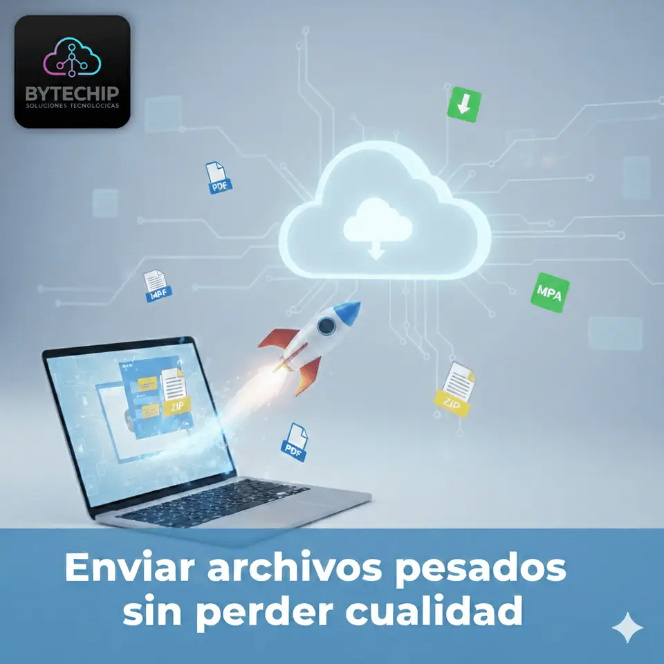 📦 Cómo enviar archivos pesados sin perder calidad: La comparativa definitiva