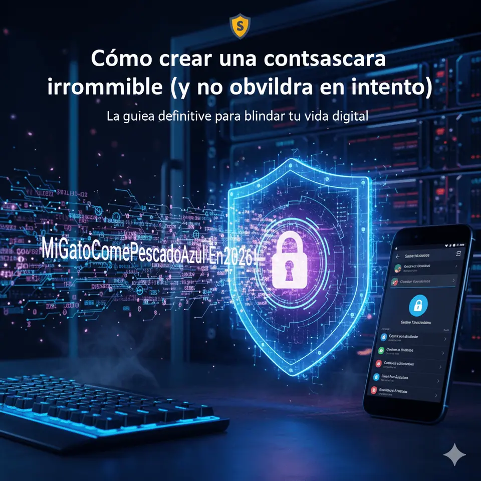 🔐 Cómo crear una contraseña irrompible (y no olvidarla en el intento)