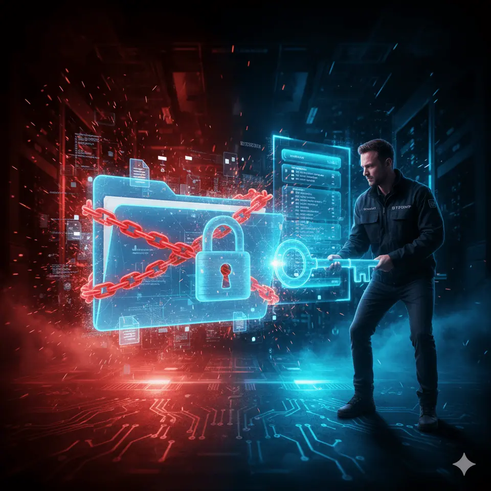 🛑 Ransomware: Qué hacer si tus archivos aparecen cifrados
