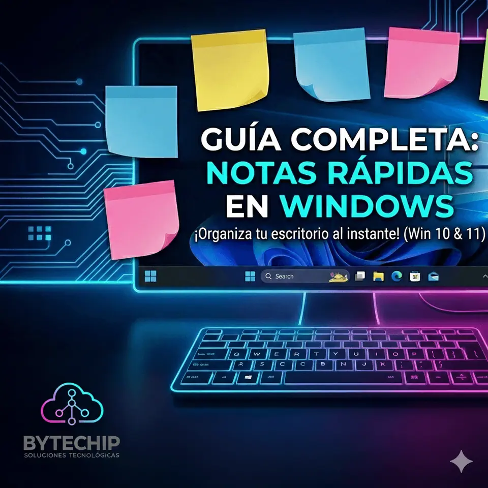 📌 Cómo poner Notas Rápidas en Windows 10 y Windows 11: Guía Completa