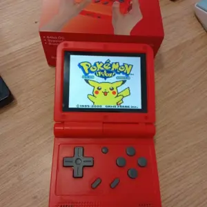 Consola powkiddy estilo gba sp V90