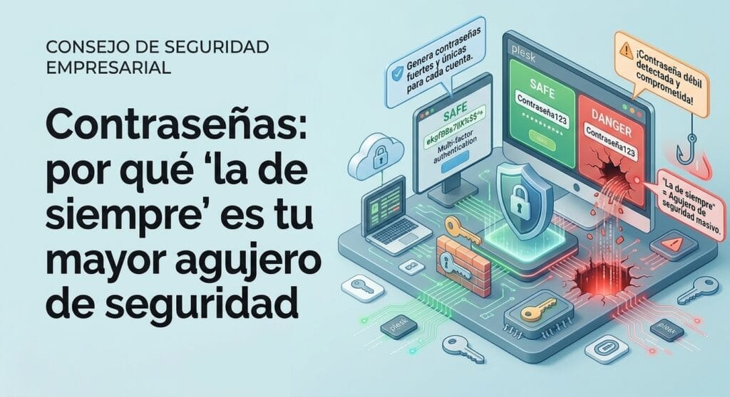 Contraseñas por qué la de siempre es tu mayor agujero de seguridad