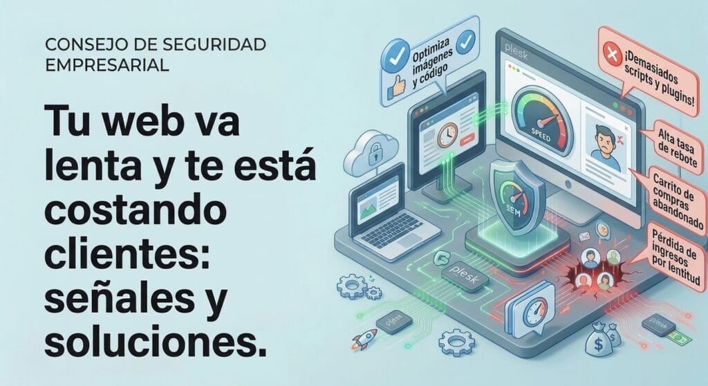 Tu web va lenta y te está costando clientes señales y soluciones
